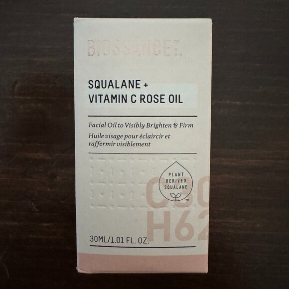 Biossance Squalane + Vitamin C Rose Oil  - Picture 1 of 1